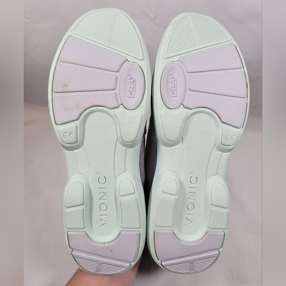 Vionic Sneakers Womens 9 Olessa Performance Fitness Running Shoes Gray Purple - Picture 7 of 8